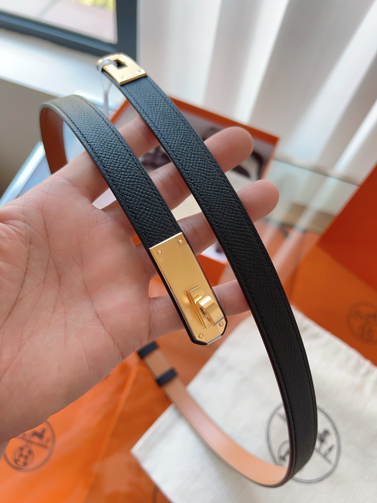 HERMES 2024W刻升级版Kelly腰带