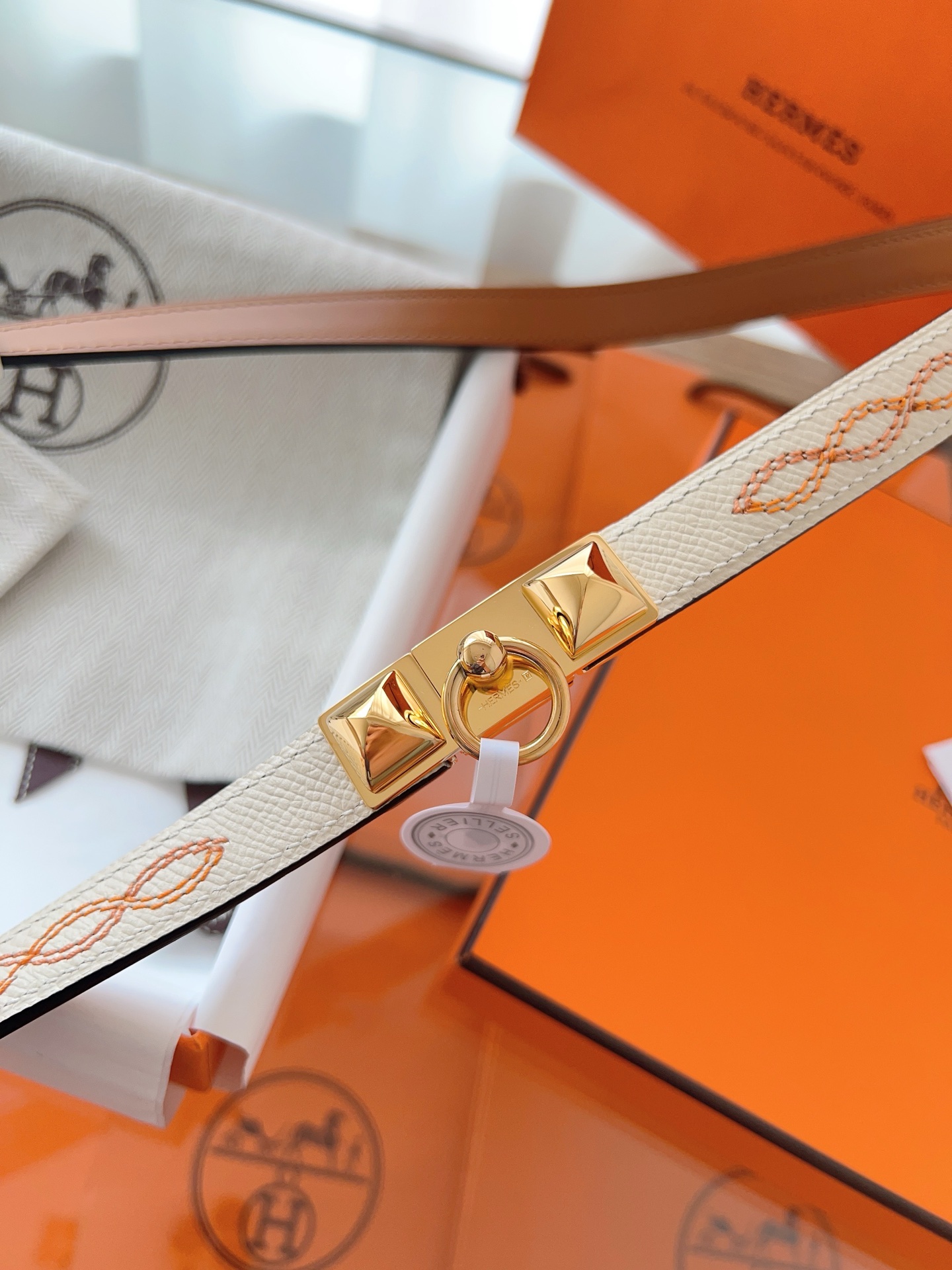 HERMES Rivale 腰带hermes,皮带 4