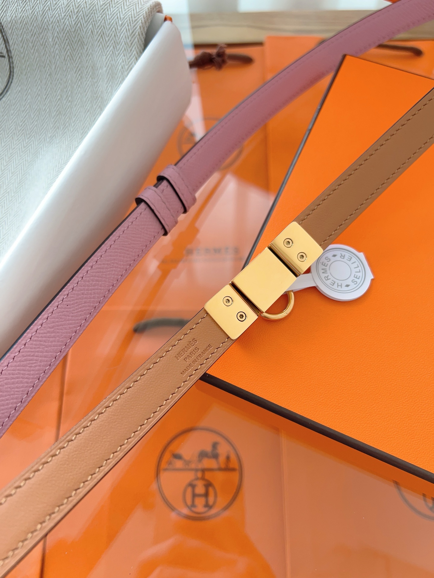 HERMES Rivale 腰带hermes,皮带 5