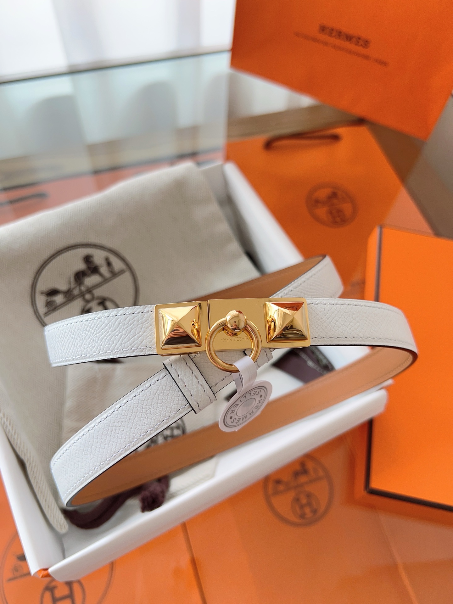 HERMES Rivale 腰带hermes,皮带 8