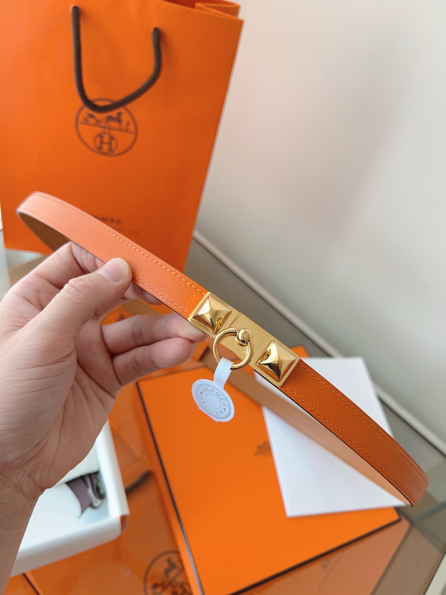 HERMES Rivale 腰带hermes,皮带 2