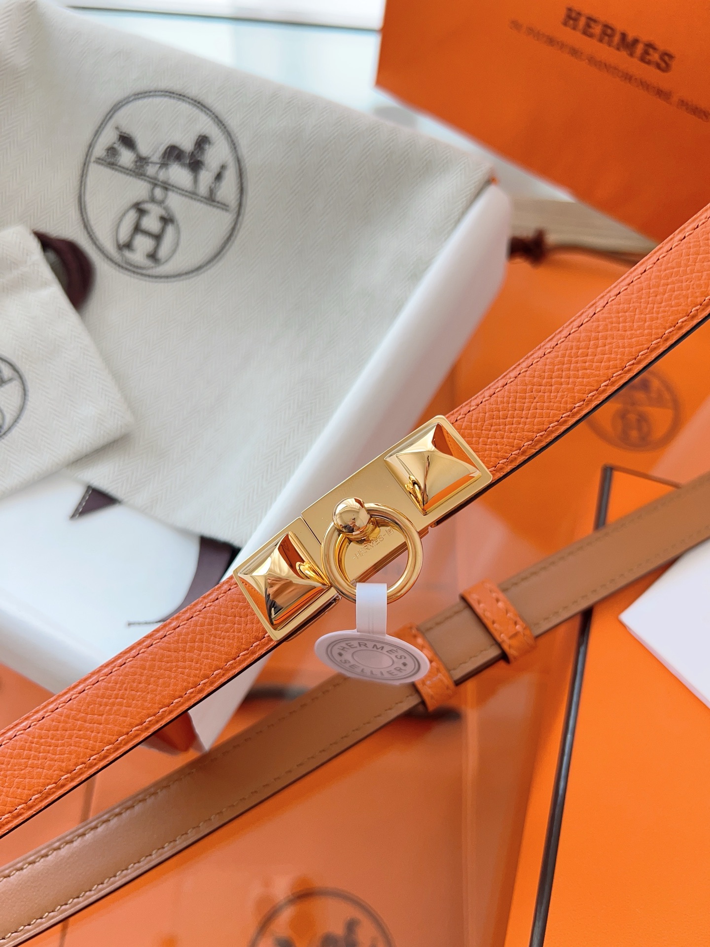 HERMES Rivale 腰带hermes,皮带 3