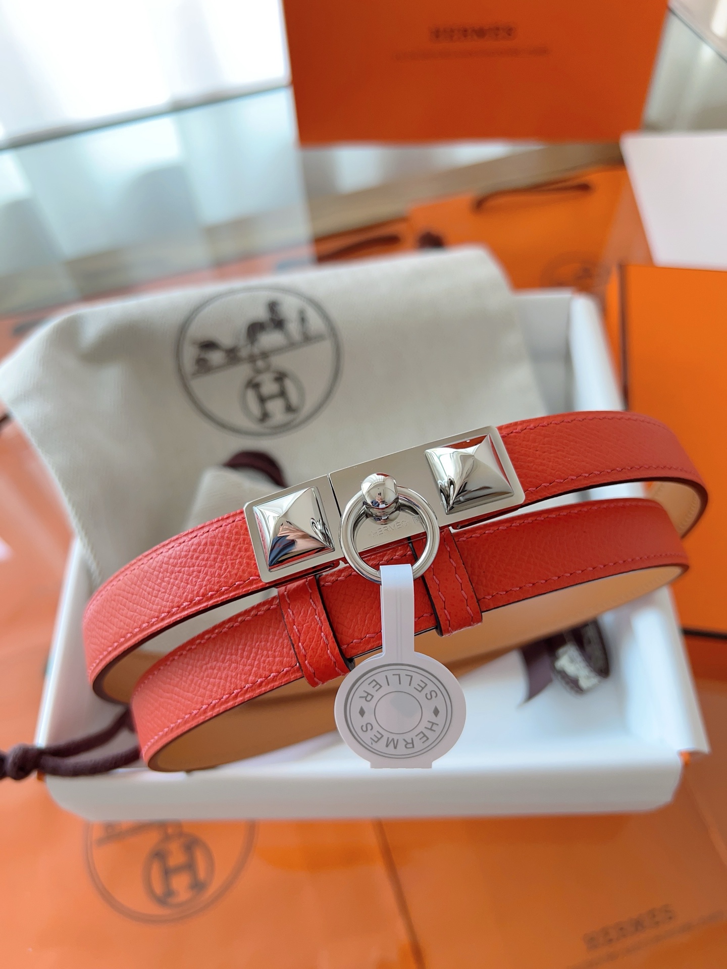HERMES升级版2025 Rivale 18腰带