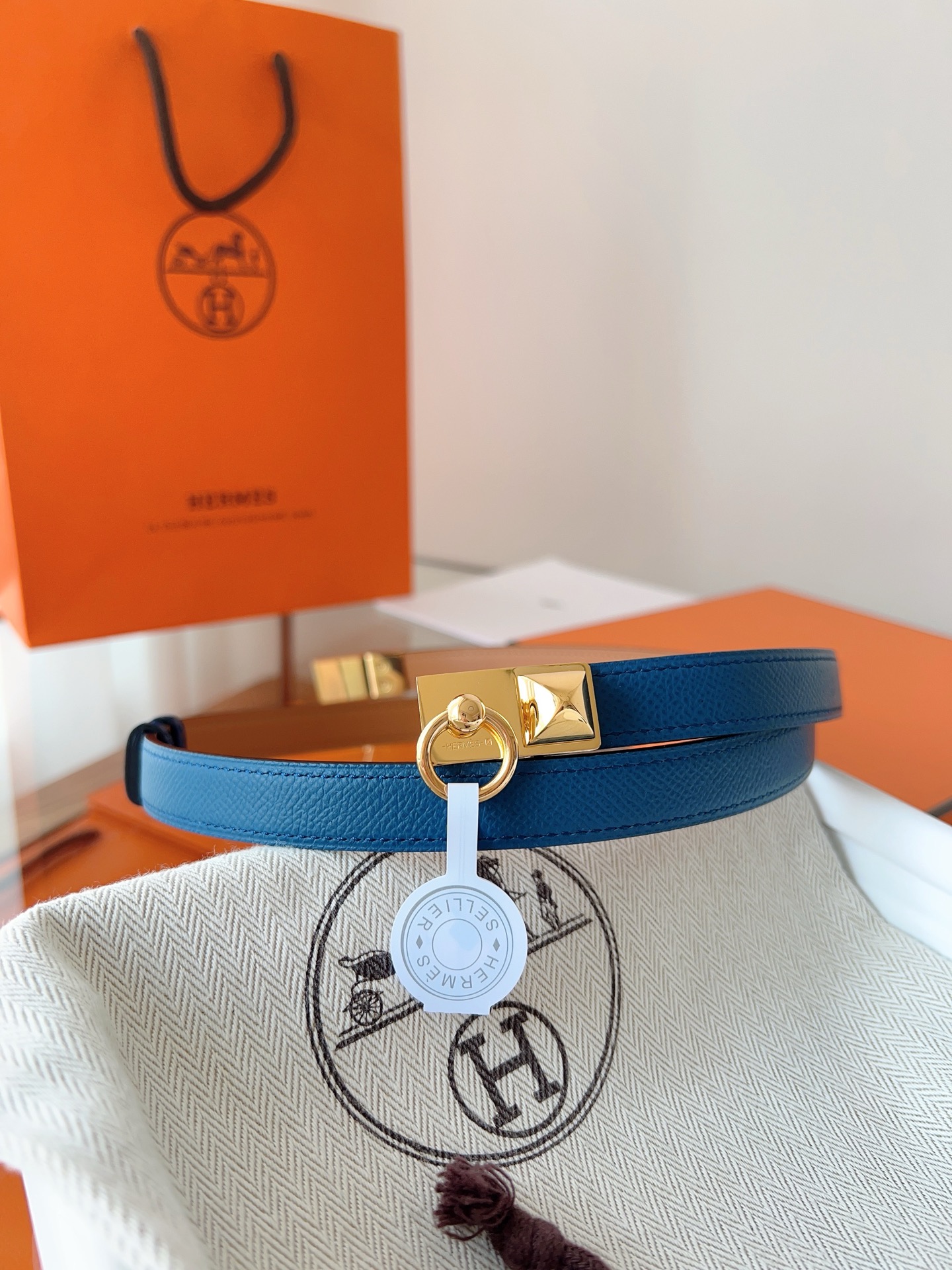 HERMES升级版2025 Rivale 18腰带
