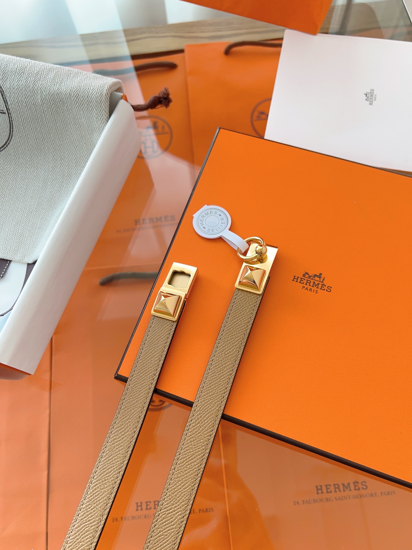 HERMES Rivale 腰带hermes,皮带 5