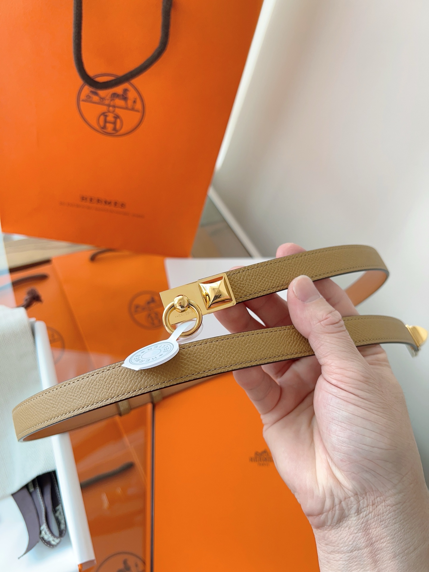 HERMES Rivale 腰带hermes,皮带 8