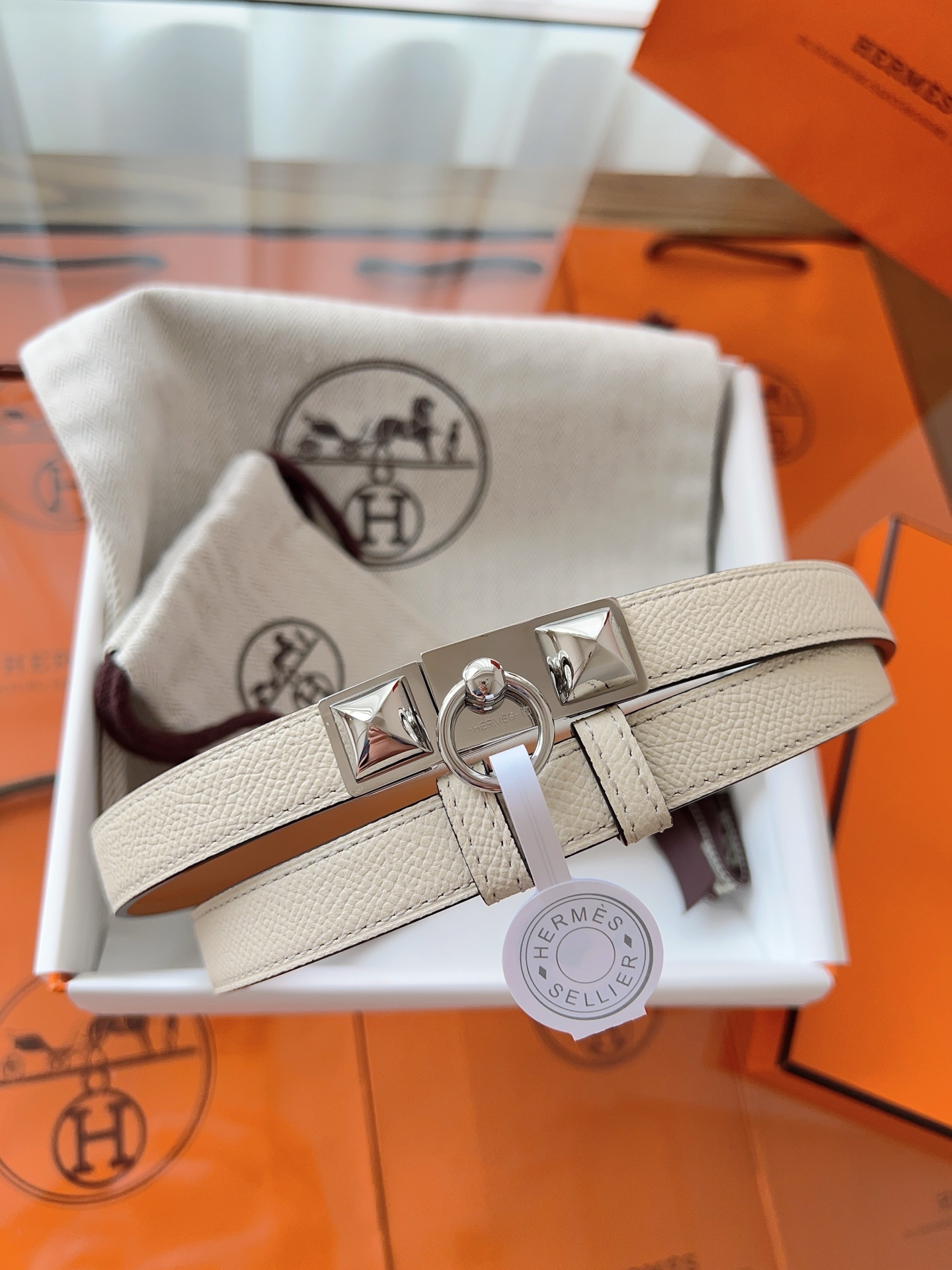 HERMES Rivale 腰带hermes,皮带 6