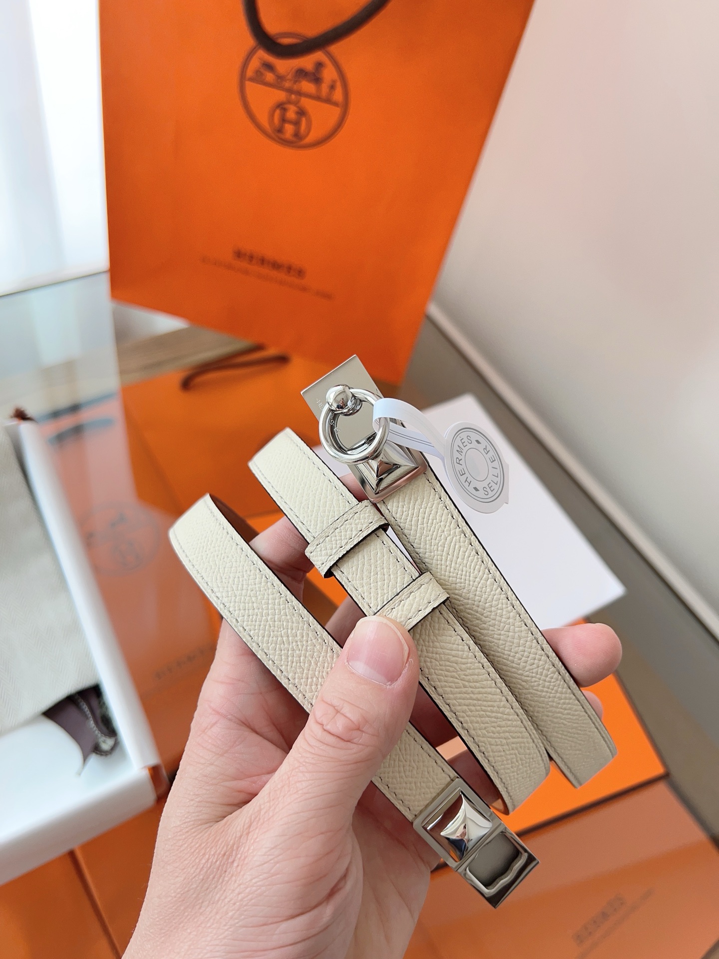 HERMES Rivale 腰带hermes,皮带 8