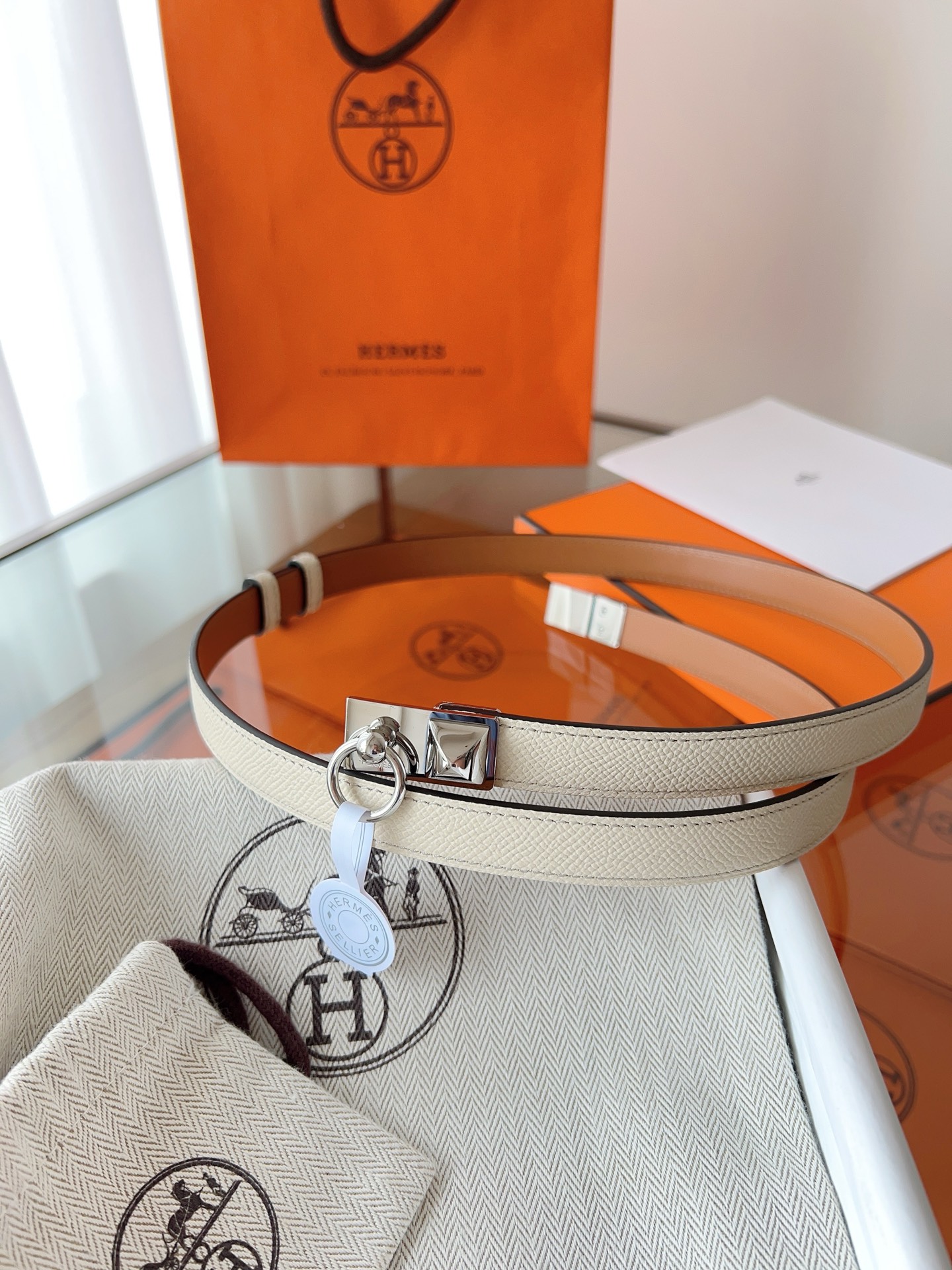 HERMES升级版2025 Rivale 18腰带