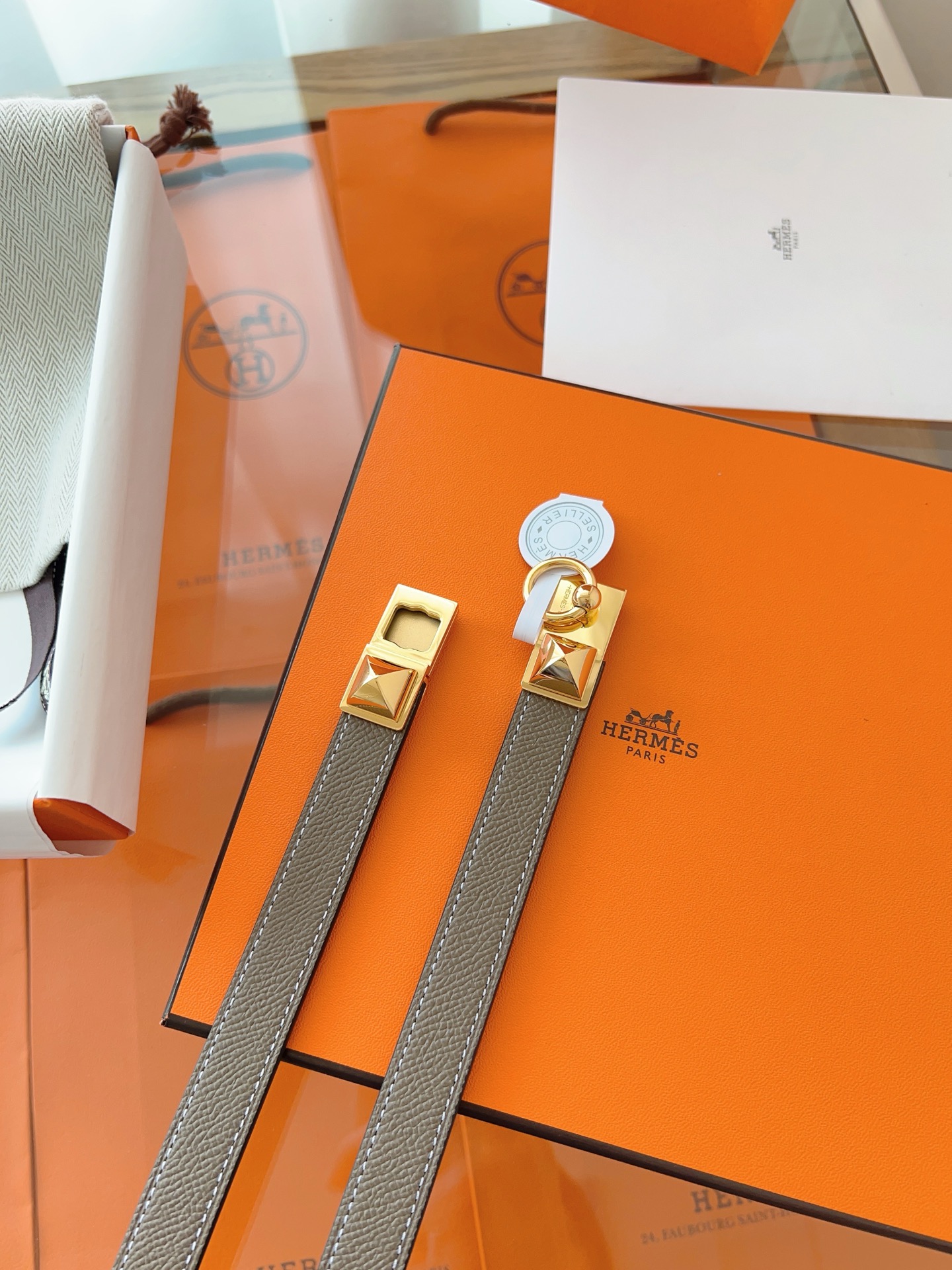 HERMES Rivale 腰带hermes,皮带 4
