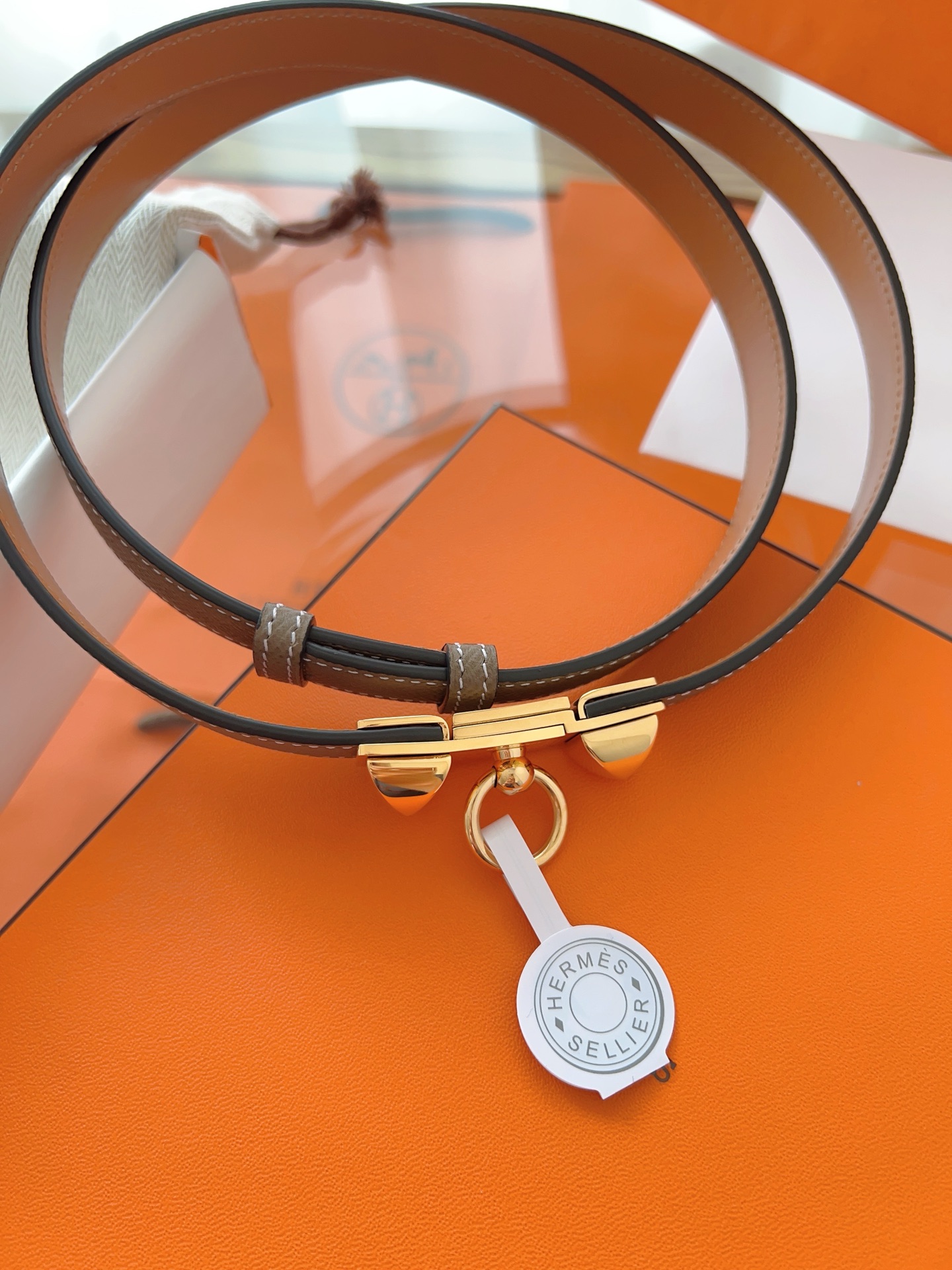 HERMES Rivale 腰带hermes,皮带 5