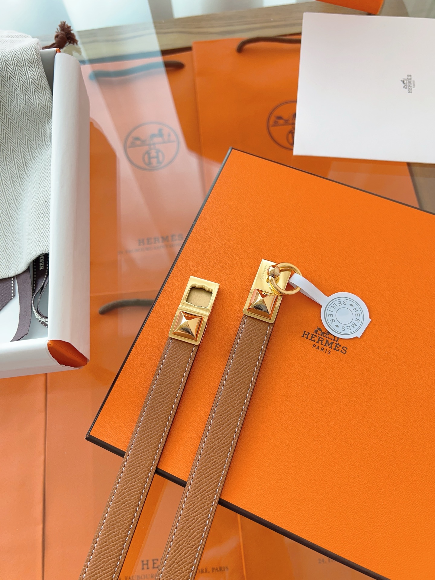 HERMES Rivale 腰带hermes,皮带 4