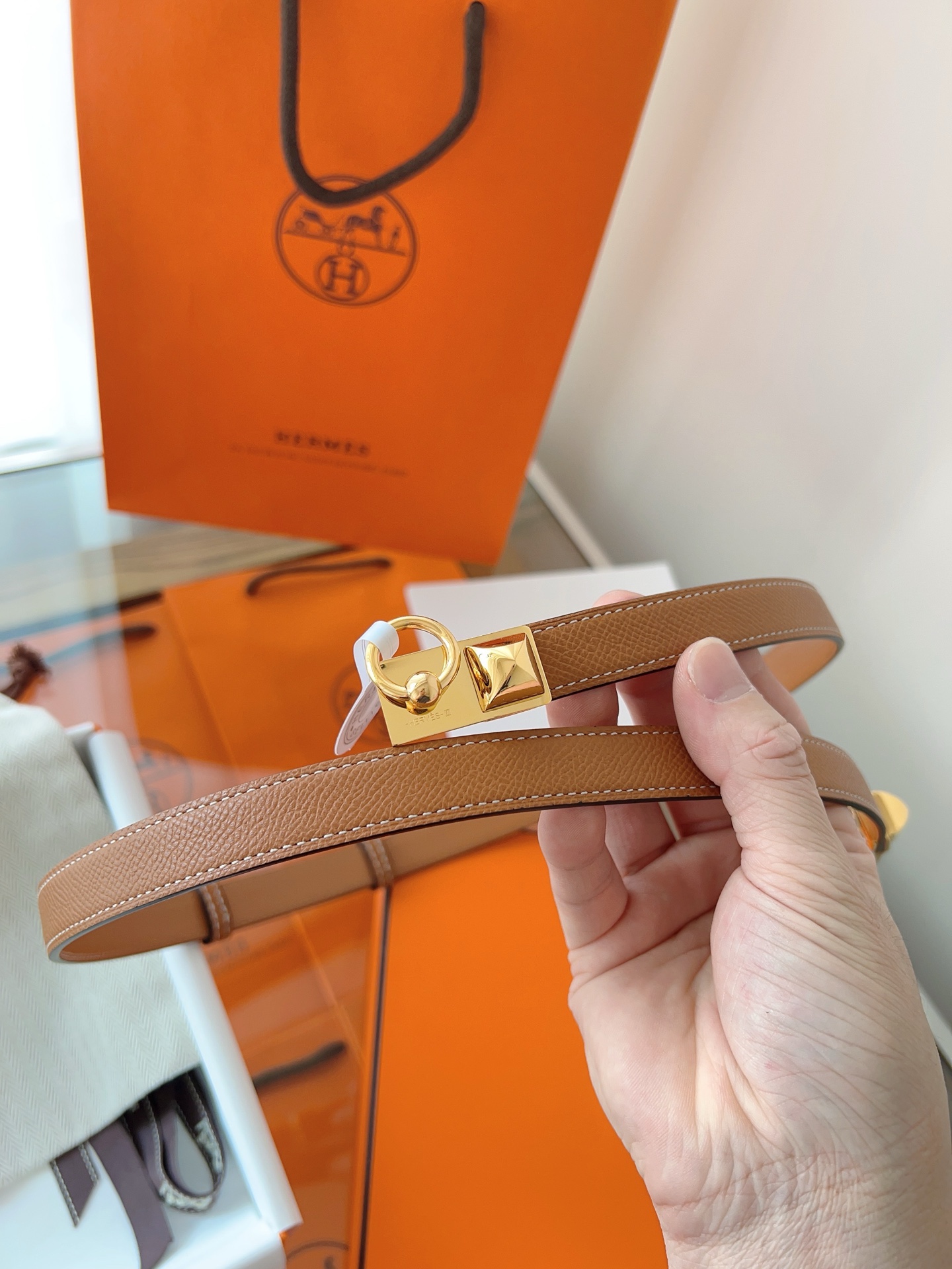 HERMES Rivale 腰带hermes,皮带 8