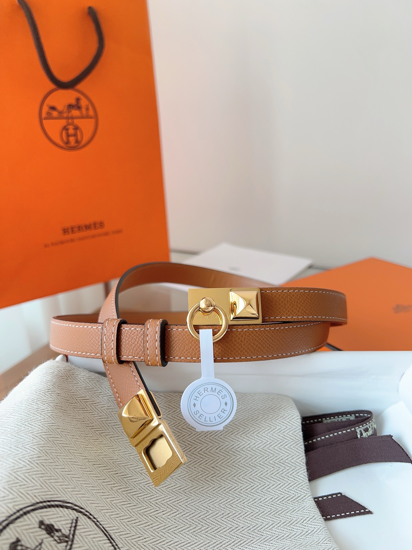 HERMES升级版2025 Rivale 18腰带