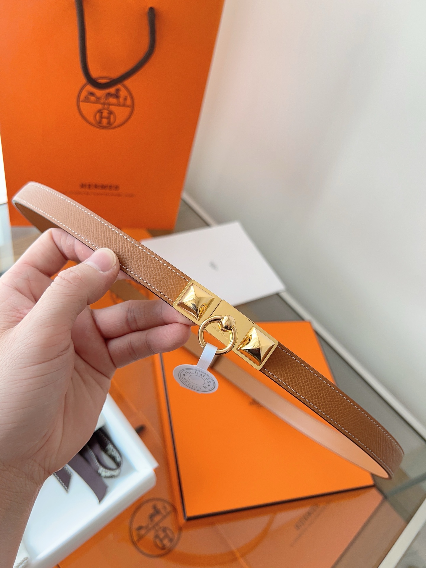 HERMES Rivale 腰带hermes,皮带 2