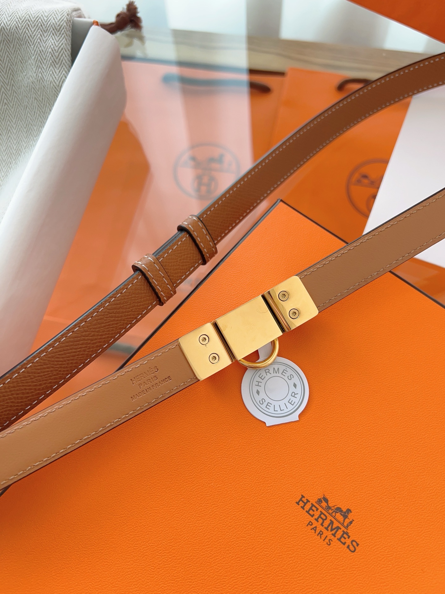 HERMES Rivale 腰带hermes,皮带 6