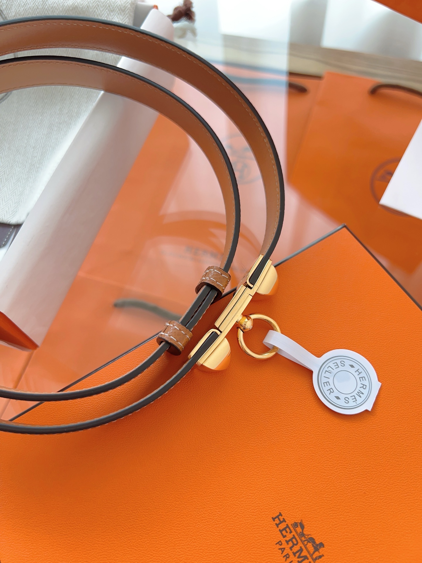 HERMES Rivale 腰带hermes,皮带 5