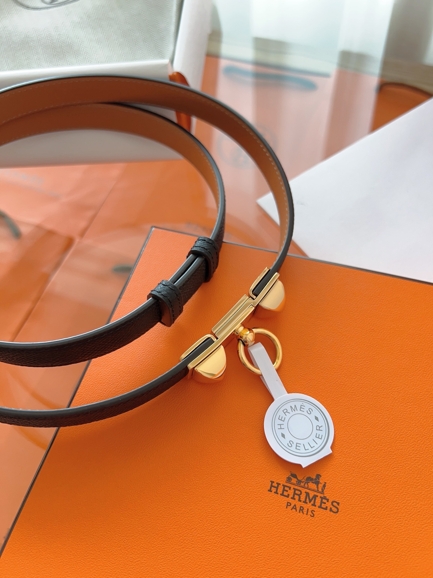 HERMES Rivale 腰带hermes,皮带 5