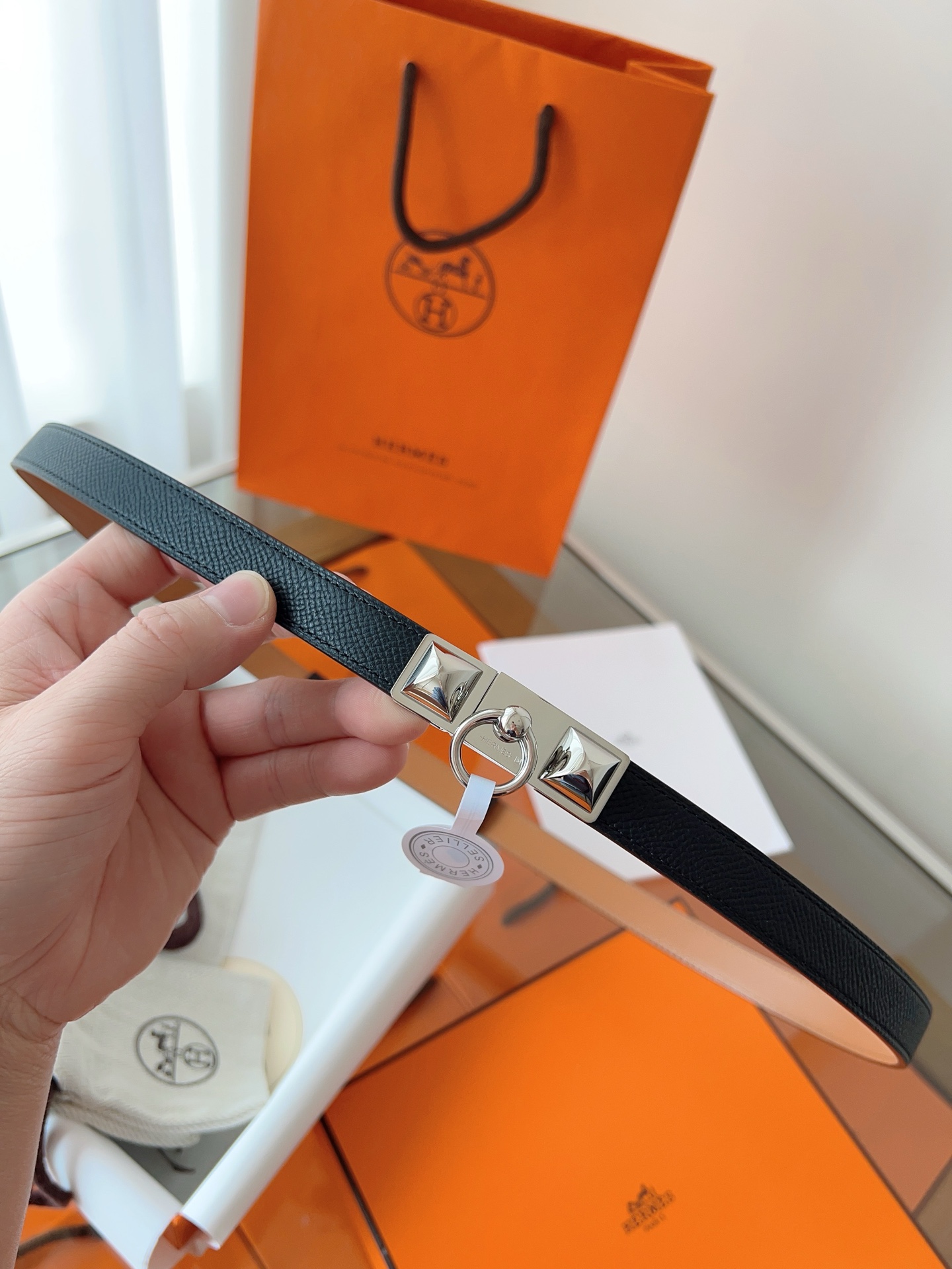 HERMES Rivale 腰带hermes,皮带 2