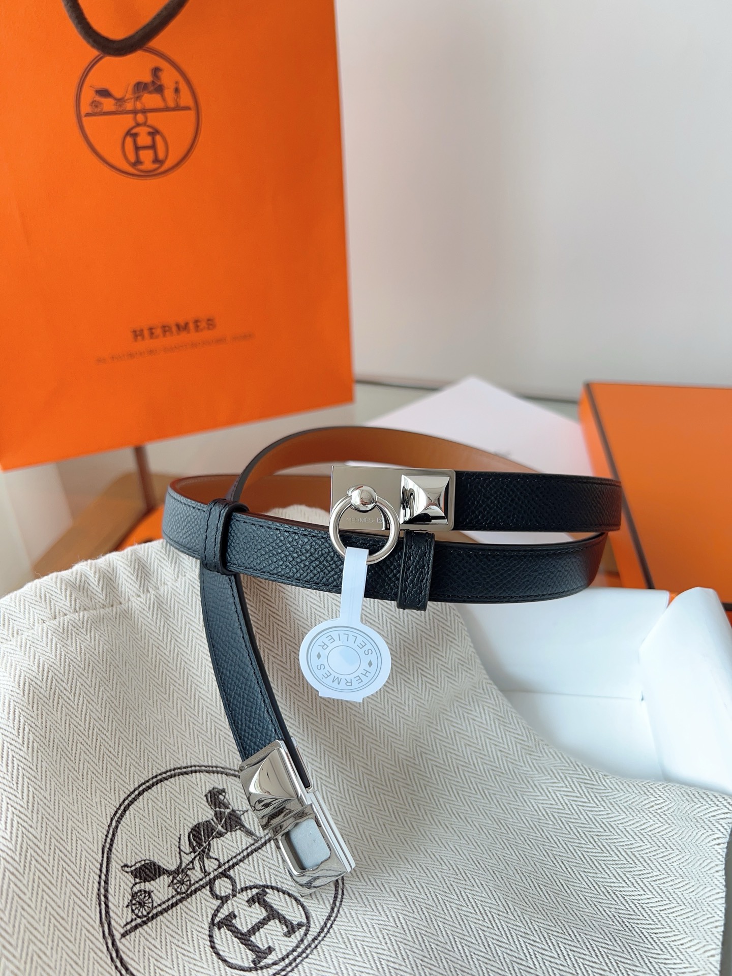 HERMES升级版2025 Rivale 18腰带