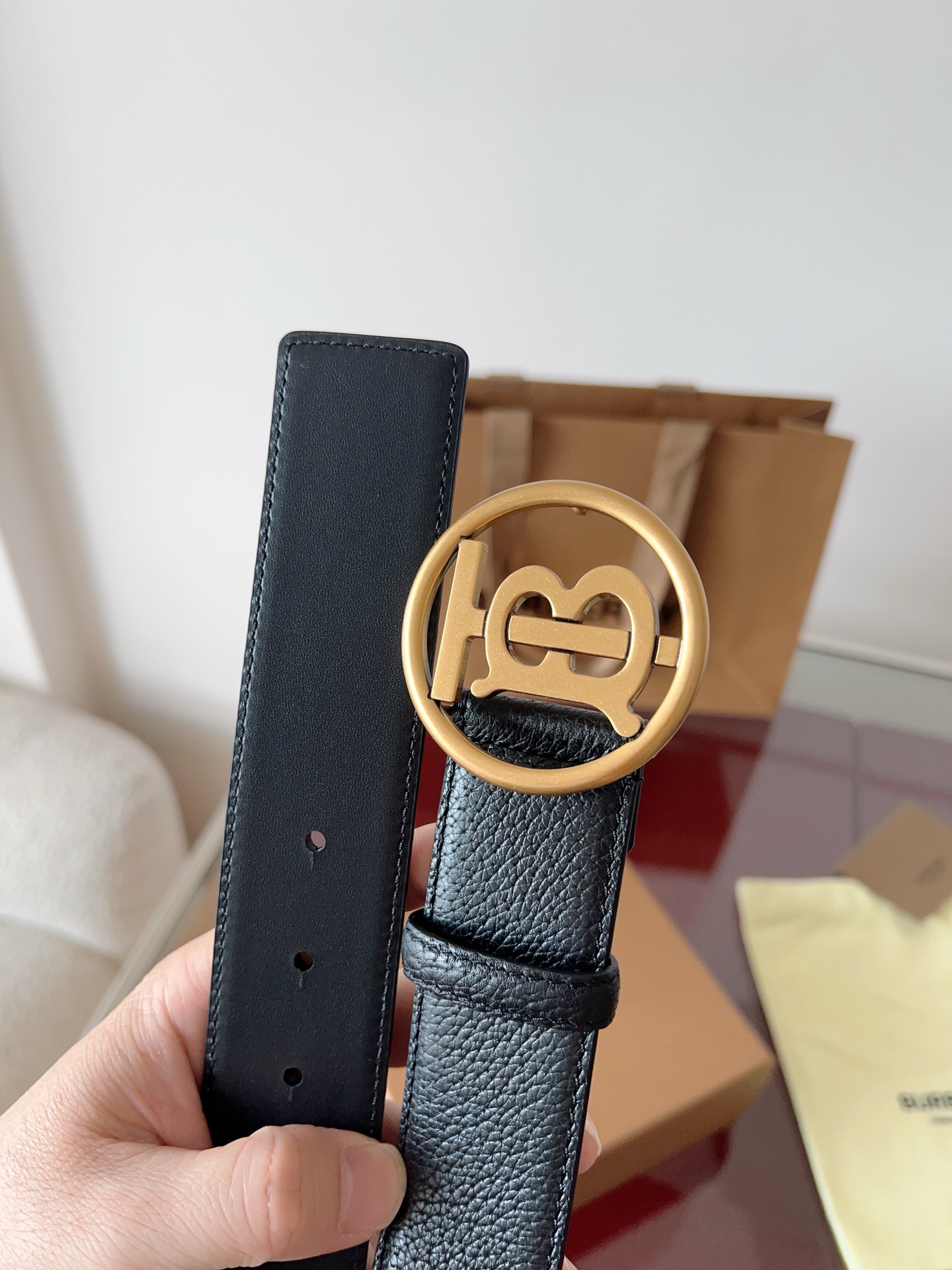 Burberry  皮料皮带,burberry 5