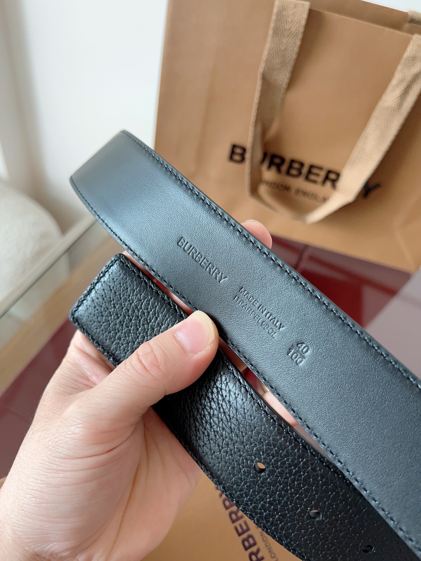 Burberry  皮料皮带,burberry 7