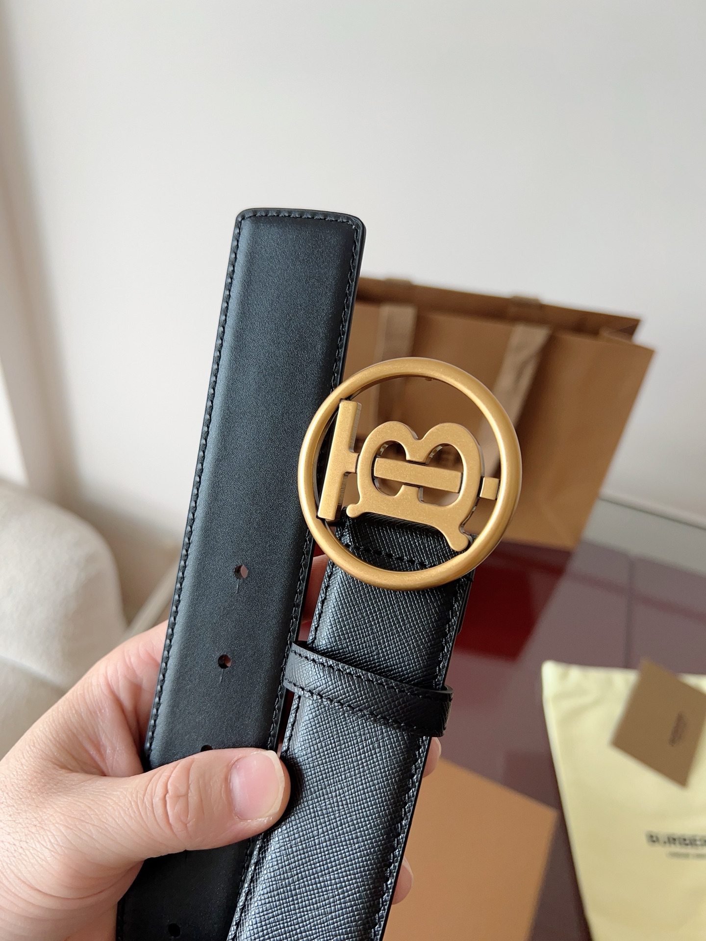 Burberry  皮料皮带,burberry 5