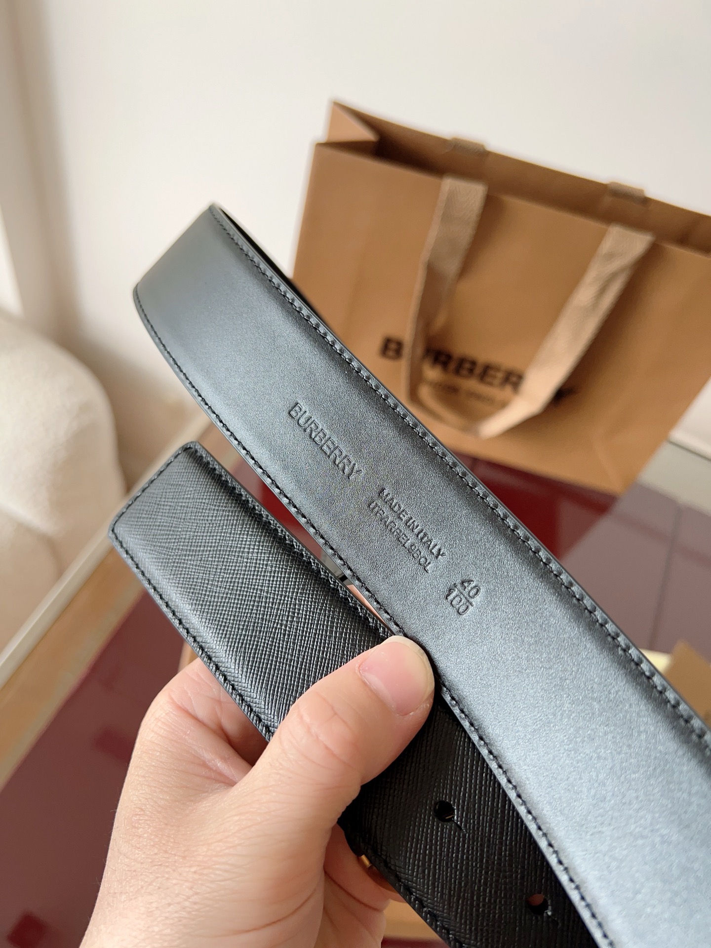 Burberry  皮料皮带,burberry 7