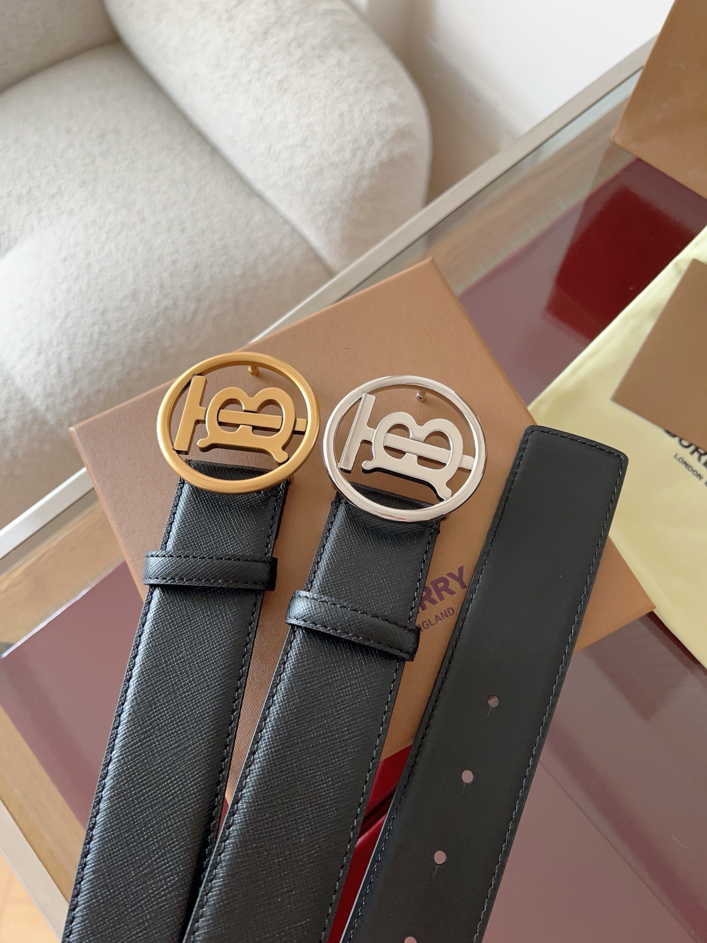 Burberry  皮料皮带,burberry 9