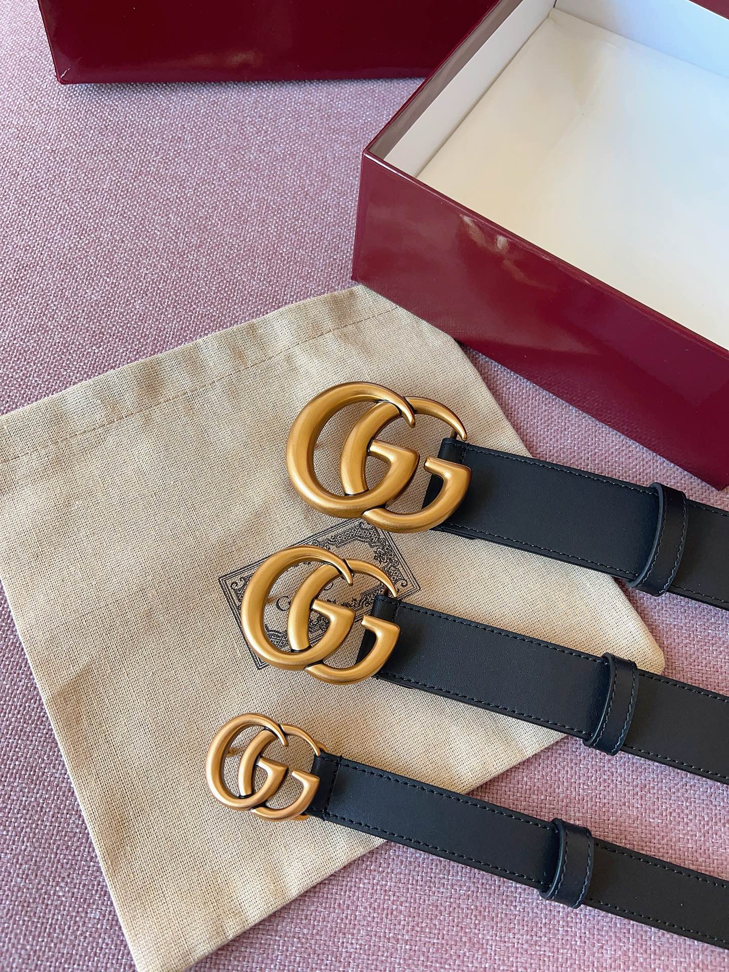 Gucci 2.0，3.0，4.0厘米集合图