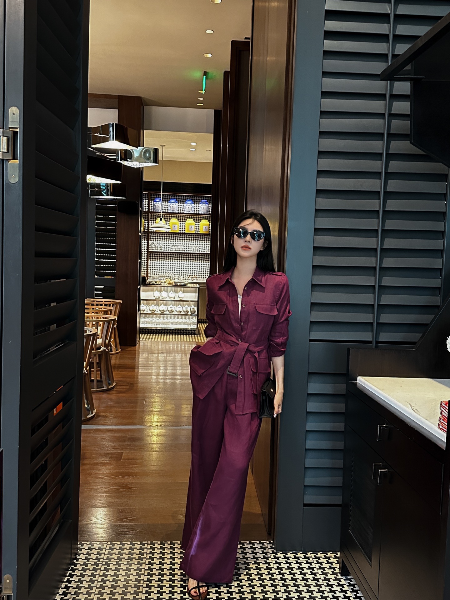 “High-End Women’s Cheesy Stylish Fashion Suit with Multiple Pockets and Classic Old Money Style” - 图片 6