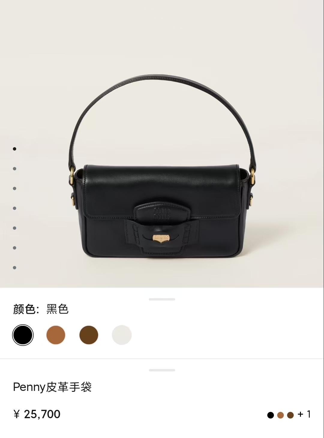 Miu Miu Wow, its a gold coin bag, bring it with you to bring your own wealth, it looks good