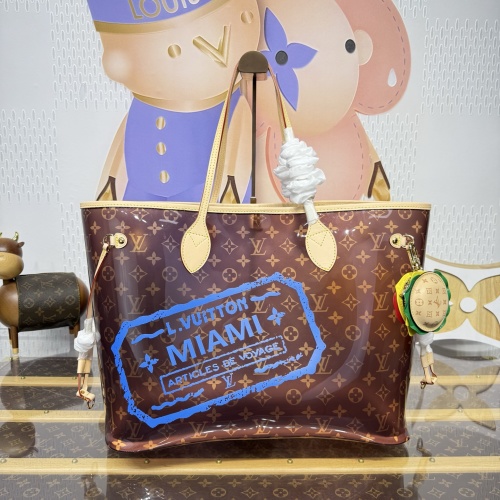 Louis Vuitton Neverfull GM Miami Monogram Tote Bag - Stylish & Spacious 1 Louis Vuitton Neverfull GM Miami Monogram Tote Bag - Stylish & Spacious