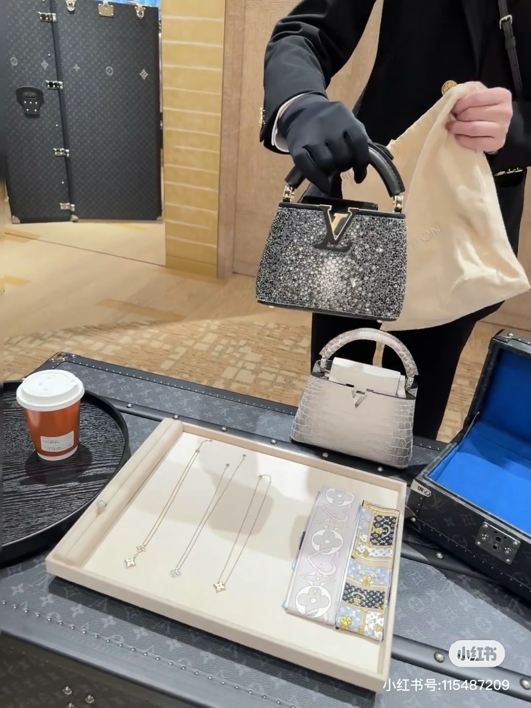 圣罗兰 Saint Laurent 高定典藏高定设计师遮阳帽帽子 #33ADDC19 6