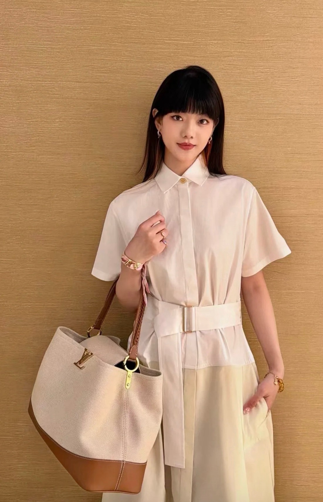圣罗兰 Saint Laurent 经典高奢皮具手袋托特包斜挎包女包 #5726C770 3
