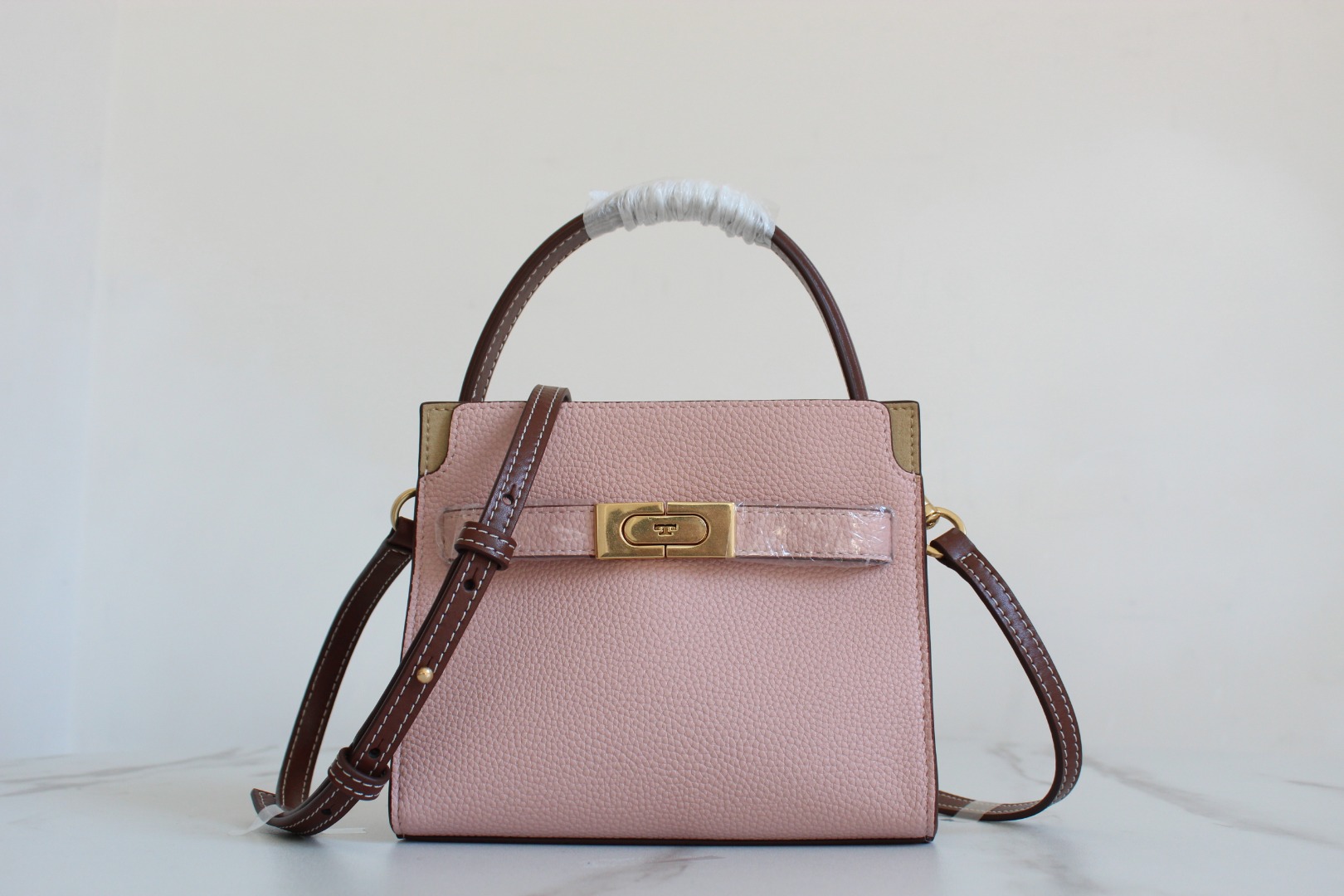 Tory Burch ToryBurch Lee迷你手提包 Radziwill双层手提单肩斜挎包 融合解构风格