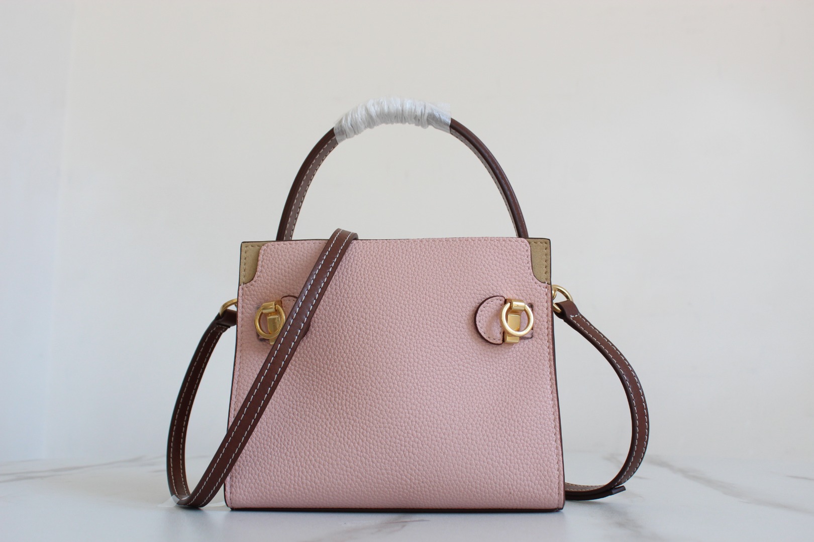Tory Burch ToryBurch Lee迷你手提包 Radziwill双层手提单肩斜挎包 融合解构风格