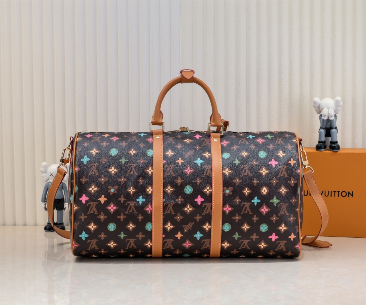 Louis Vuitton Keepall Bandoulière 50 Monogram Craggy Travel Bag 4 a1712646107007 2488