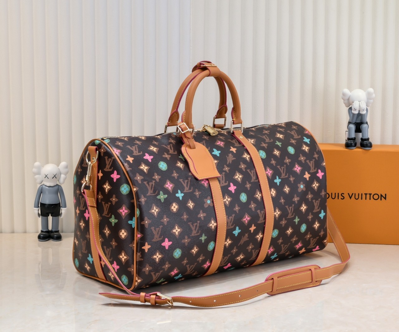 Louis Vuitton Keepall Bandoulière 50 Monogram Craggy Travel Bag 3 a1712646107008 1822