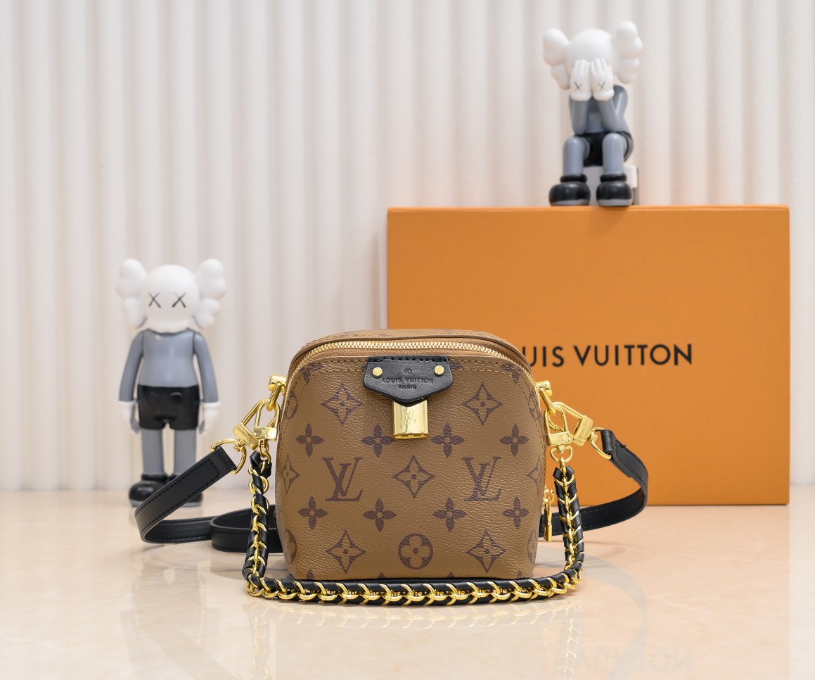 Fashion Replica
 Louis Vuitton Bags Handbags Yellow Women Monogram Reverse Canvas Spring/Summer Collection M47162