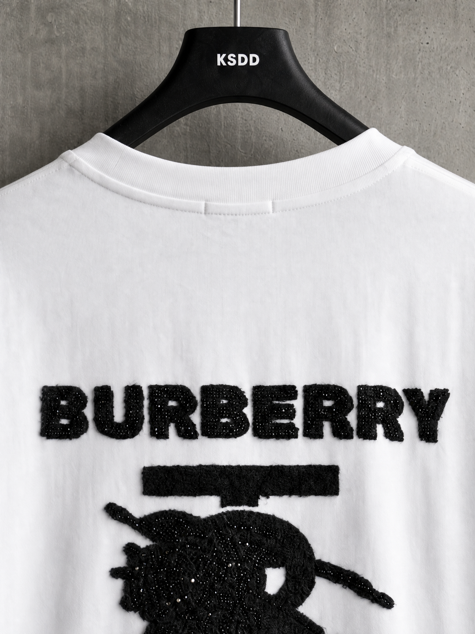 Burberry BBR 宝家 26ss新款T恤 马术骑士烫钻短袖