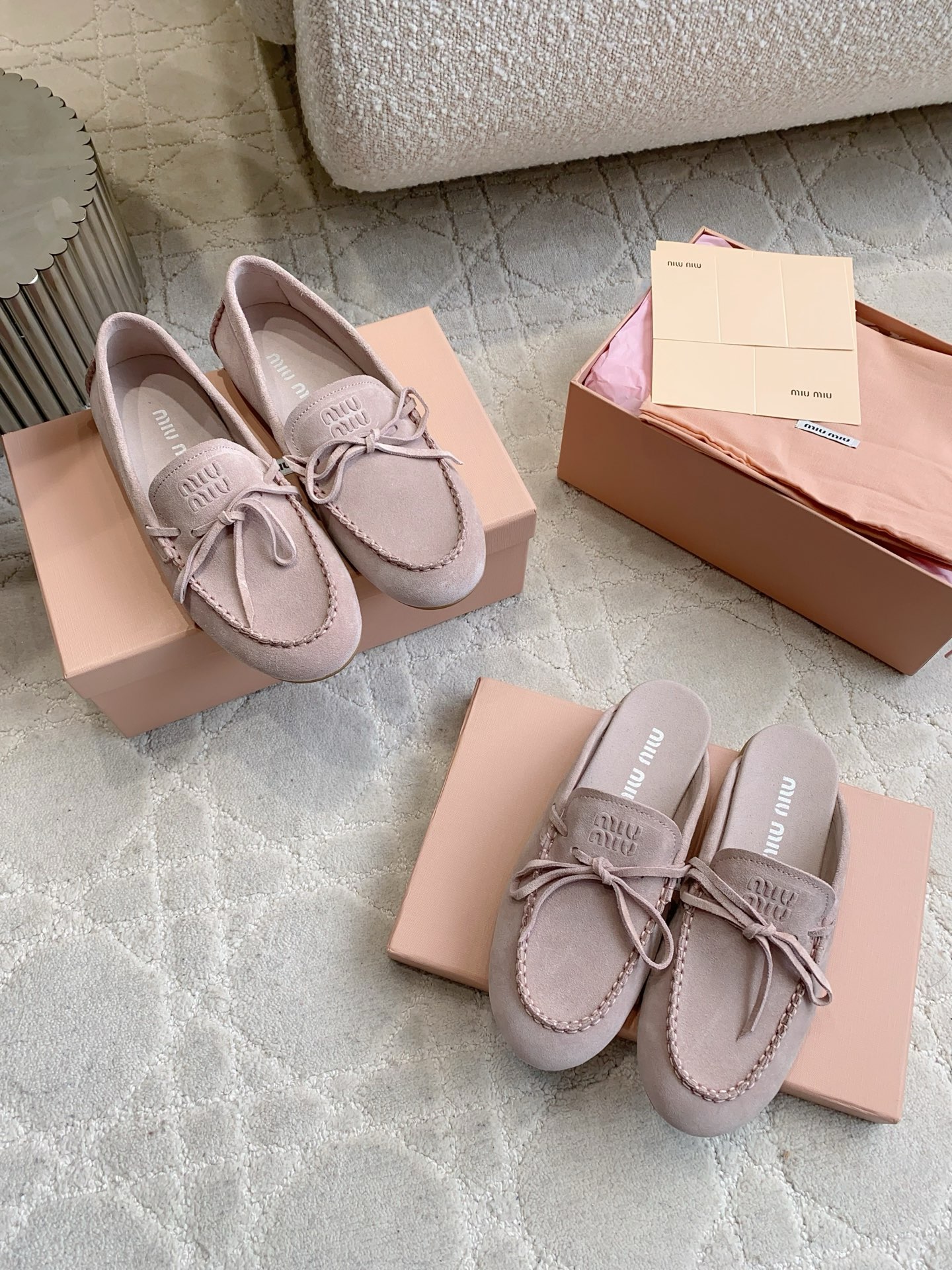 Лоферы Miu Miu