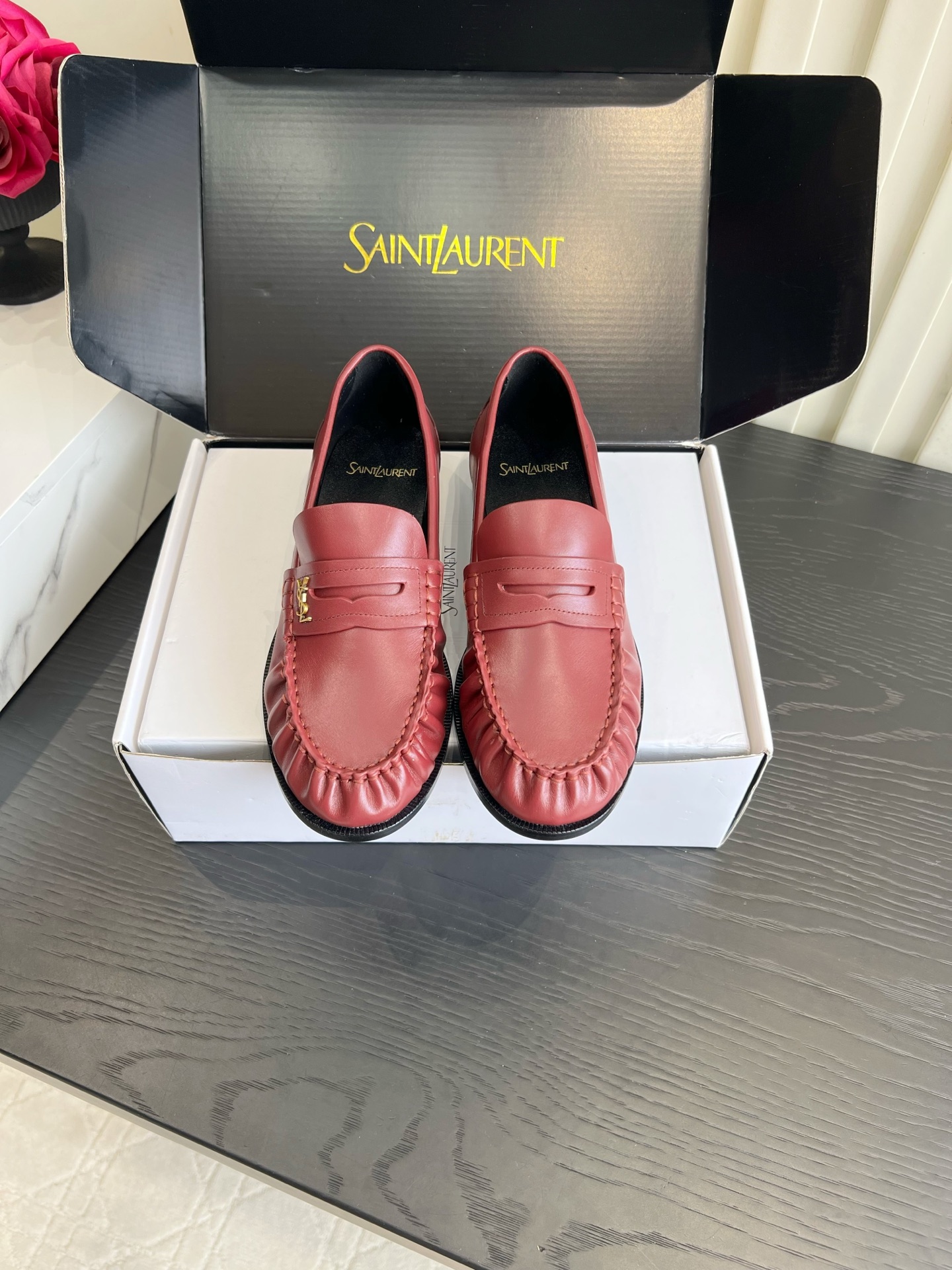 Лоферы Saint Laurent