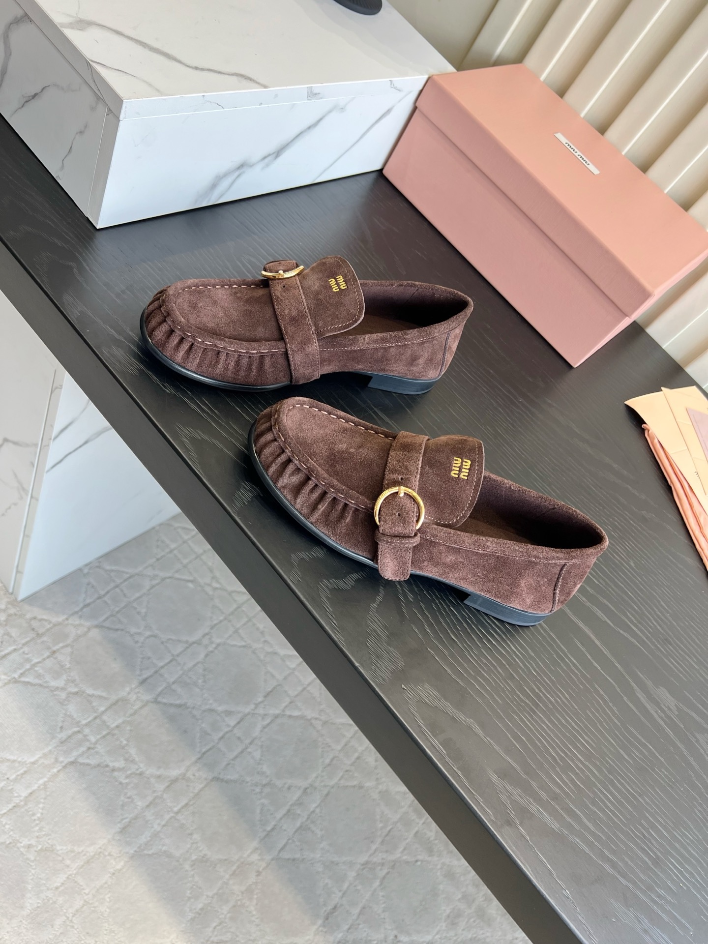 Лоферы Miu Miu