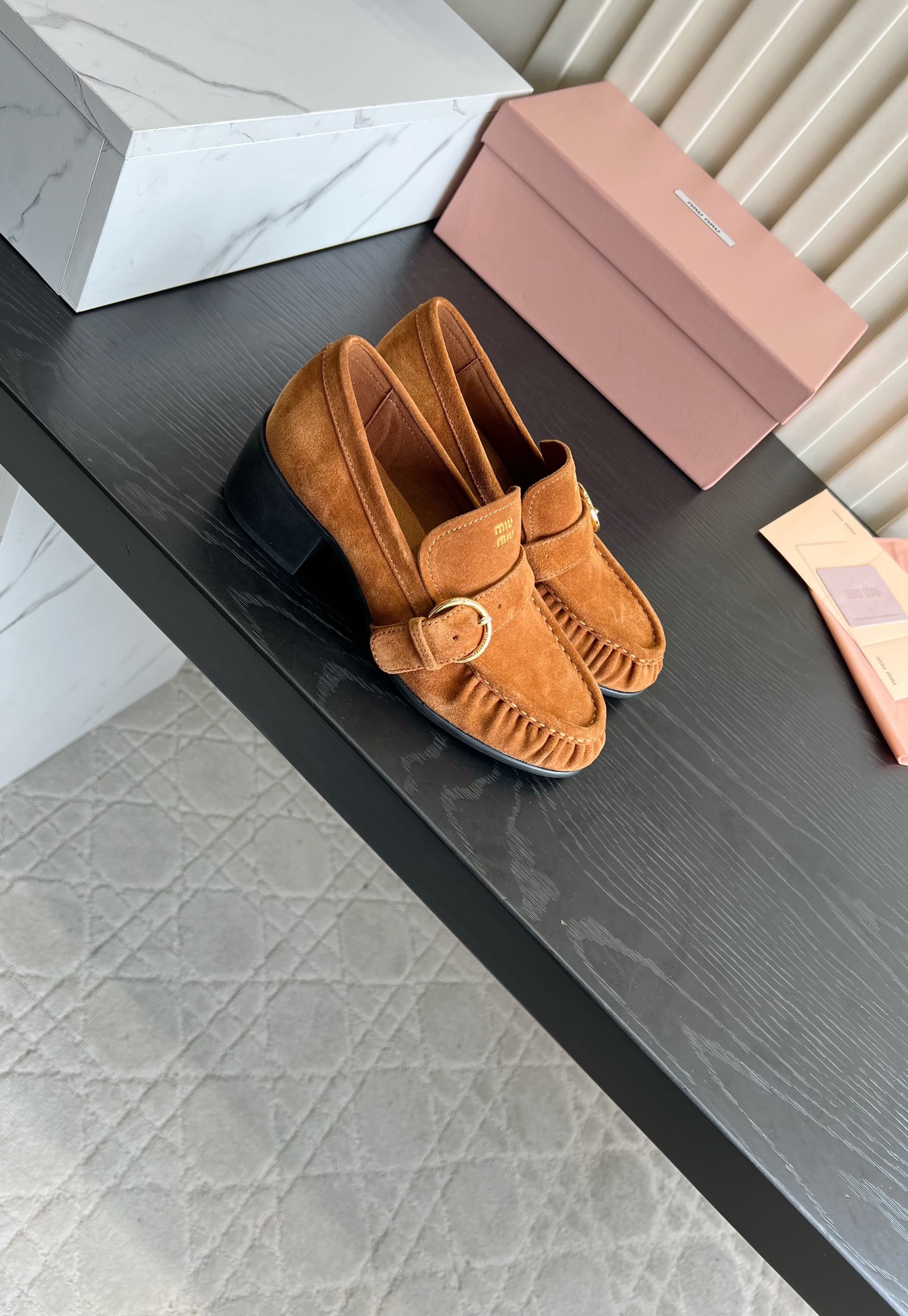 Лоферы Miu Miu