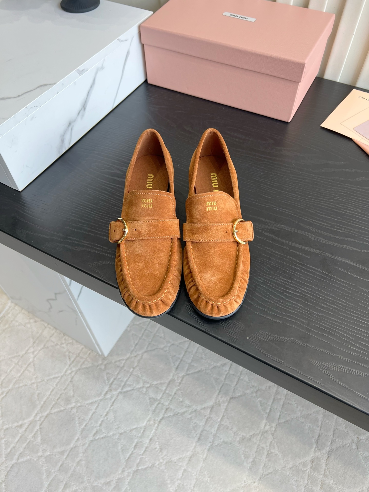 Лоферы Miu Miu