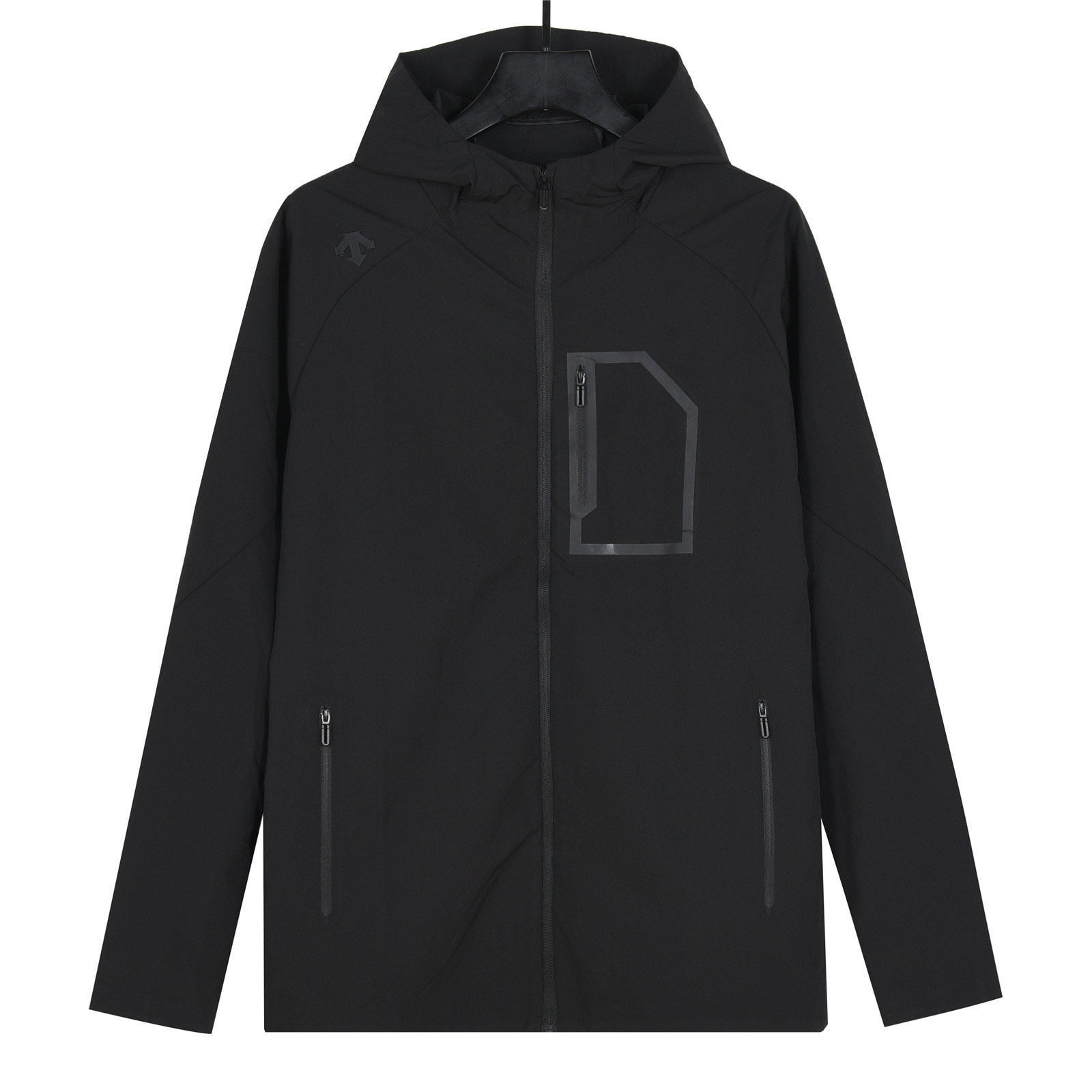 迪桑特 chaqueta de protección solar del mismo modelo que Dewu, negro