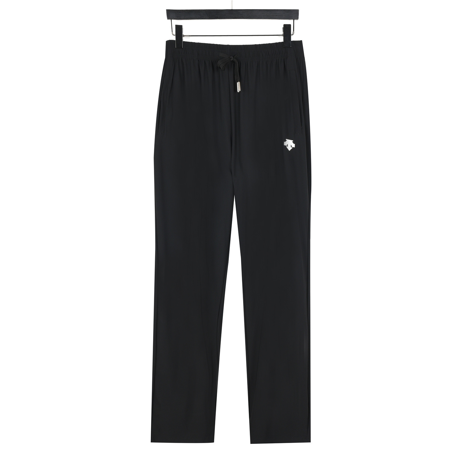 DESCENTE 迪桑特 pantalones largos de secado rápido de hielo y seda, con dos estilos de abertura y puño elástico, gris