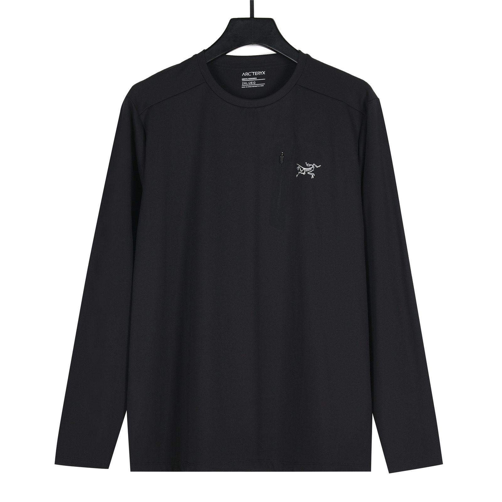 Arcteryx RHO LT Sudadera interior ajustada y ligera con tejido de micropolar y cuello redondo que absorbe la humedad pa…