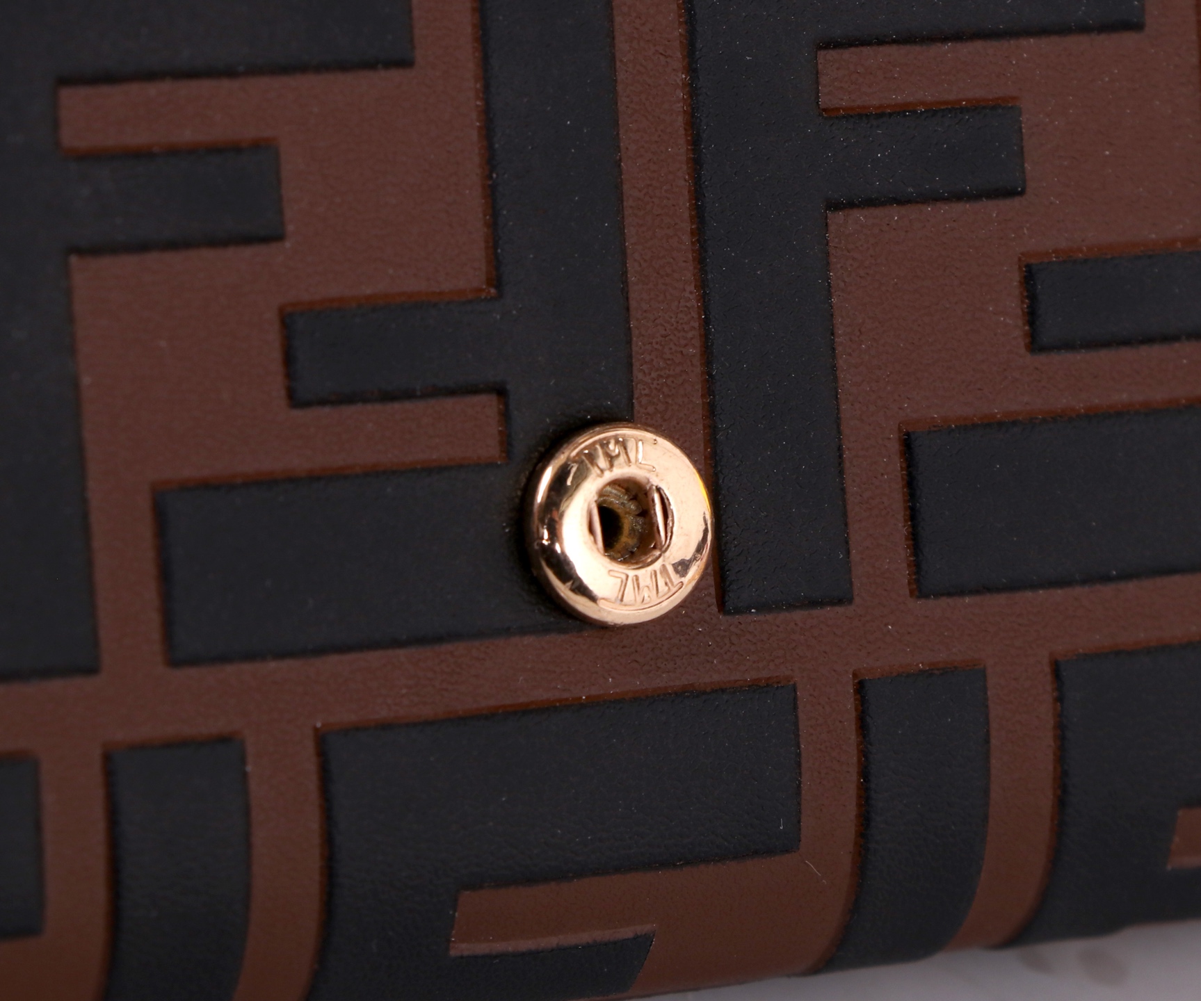 Fendi Leather Wallet: Black, Wine Red, Green, Gray, Almond, 19*10.5*3.5, High-Quality Materials - 图片 7